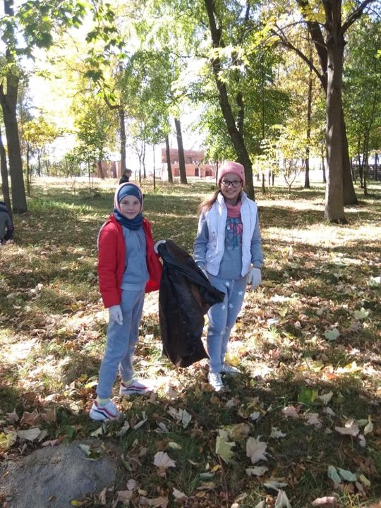 «Я прибрав – твоя черга»: учні волинського ліцею долучилися до всесвітньої акції