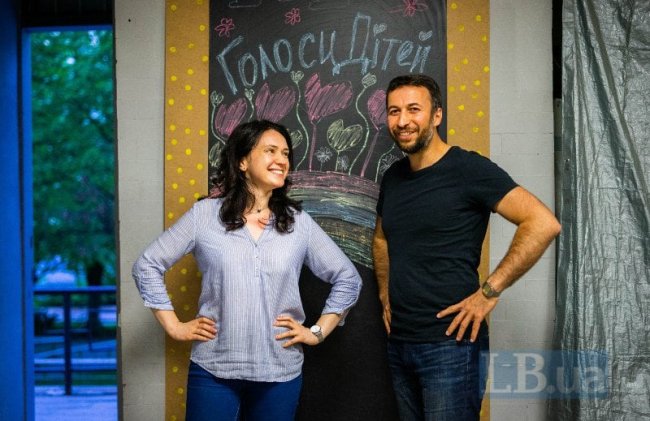 Олена Розвадовська та Азад Сафаров. Фото зі сторінки Сафарова у фейсбуці 