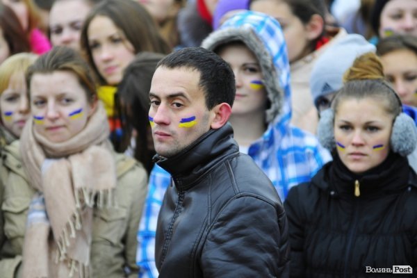Студентський Євромітинг у Луцьку. ФОТО