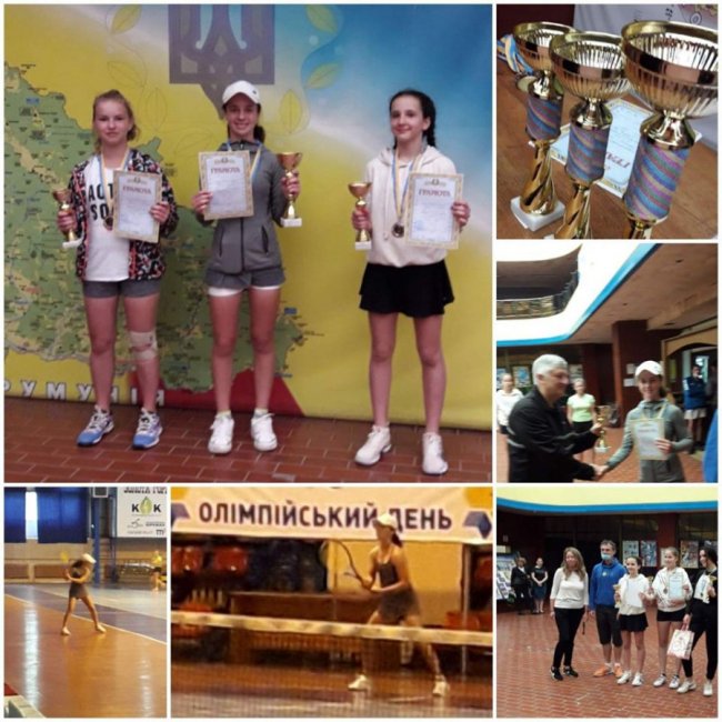 Юна луцька спортсменка – чемпіонка Всеукраїнського тенісного турніру