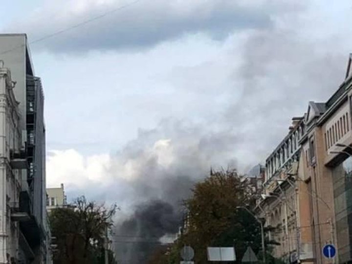 Росія вдарила дроном по будівлі СБУ в центрі Києва