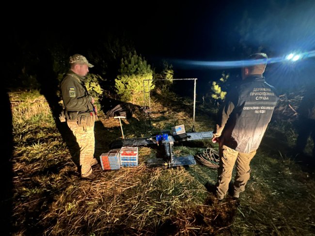 На Волині прикордонники зловили контрабандистів із безпілотником
