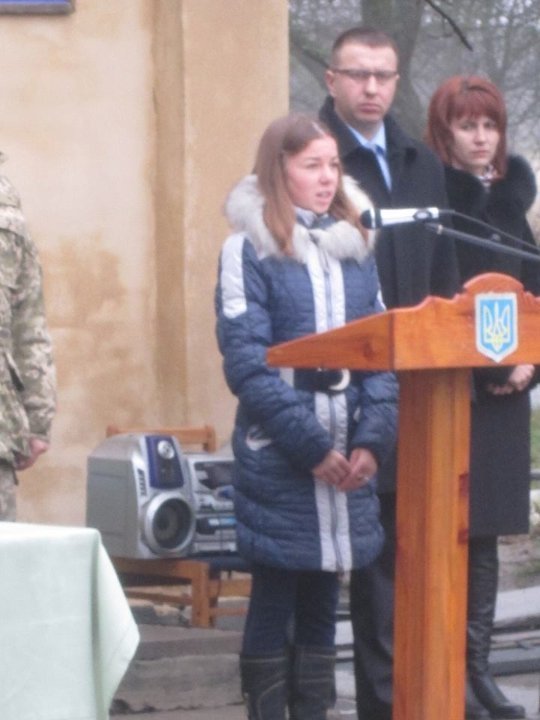 На Волині відкрили пам'ятну дошку на честь загиблого Героя 