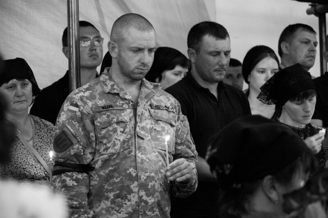 У Луцьку провели в останню путь військового Михайла Дарчича