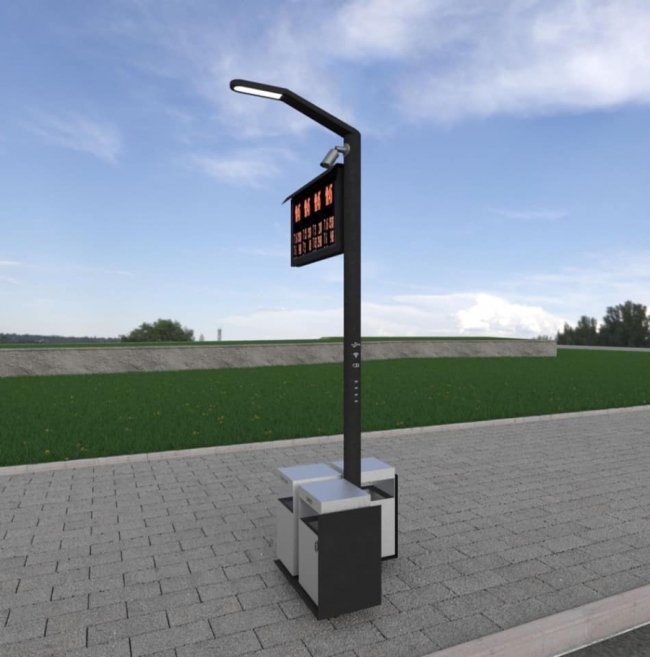 Де у Луцьку встановлять «розумні» зупинки та електронні табло. ФОТО.  АДРЕСИ