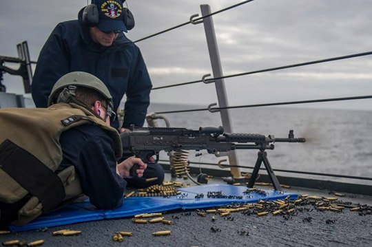 Американський есмінець почав військові навчання у Чорному морі. ФОТО