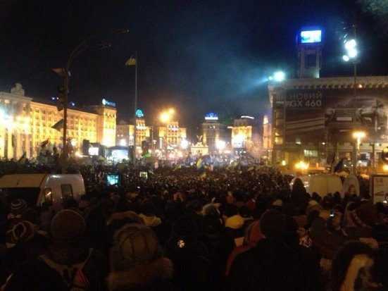 «Океан Ельзи» у золотому складі виступив на Євромайдані. ФОТО. ВІДЕО