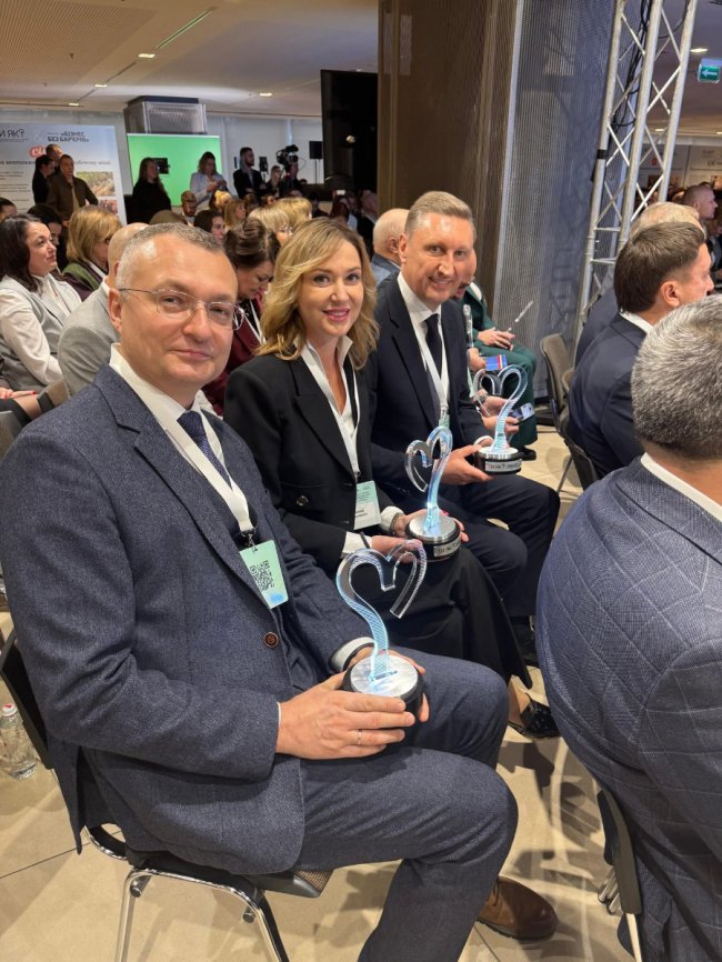 Волинський університет отримав відзнаку від Олени Зеленської