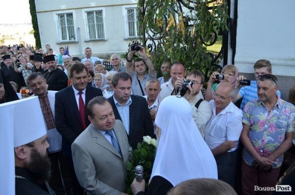 До Луцька приїхав патріарх Філарет. ФОТО. ВІДЕО