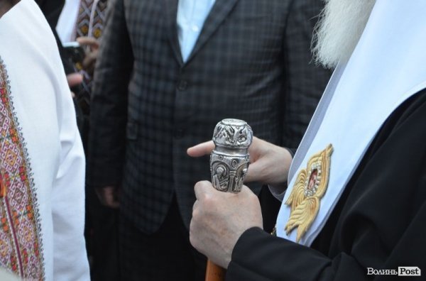 До Луцька приїхав патріарх Філарет. ФОТО. ВІДЕО