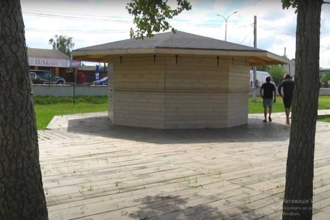 Дві вільхи - на передньому плані (з сюжету 12 каналу)