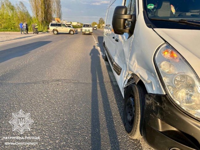 ДТП на Волині: зіткнулися два автомобілі