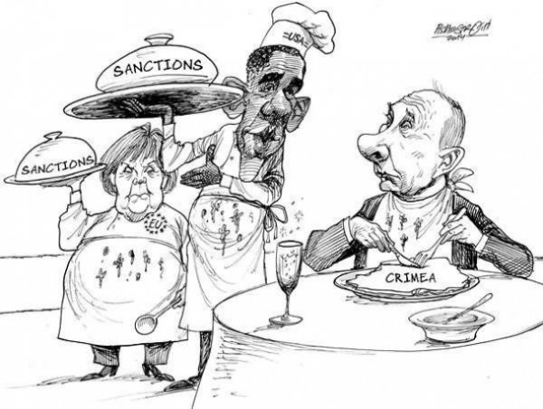 Карикатури на Путіна. ФОТО