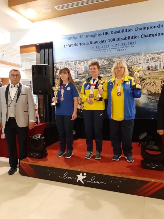 Волинська шашкістка – десятикратна чемпіонка світу. ФОТО