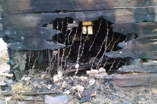 На Волині під час пожежі загинув чоловік. ФОТО