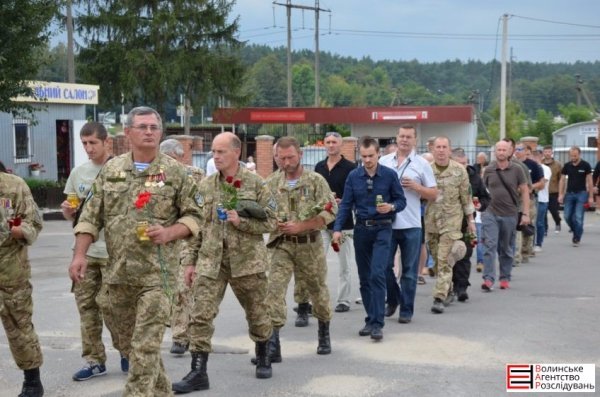 У Луцьку вшанували айдарівців, які загинули в АТО. ФОТО