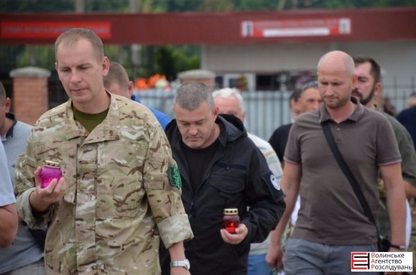 У Луцьку вшанували айдарівців, які загинули в АТО. ФОТО