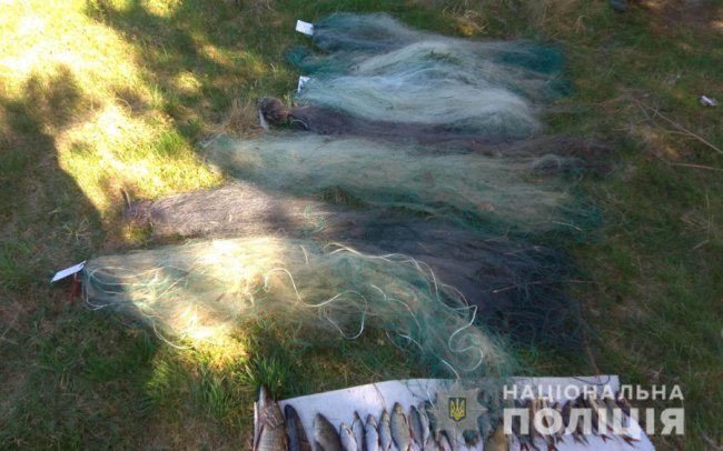 На Волині у браконьєрів вилучили понад 300 кілограмів риби