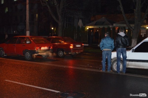 У Луцьку ‒ потрійна аварія. ФОТО