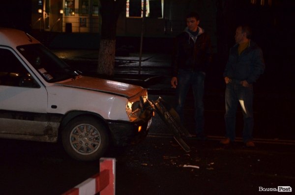 У Луцьку ‒ потрійна аварія. ФОТО