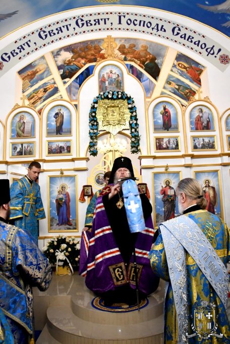 Очільник УПЦ (МП) Нафанаїл під Луцьком освятив храм. ФОТО