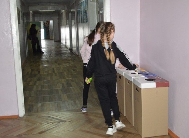 У ковельських школах дітей навчать сортувати сміття