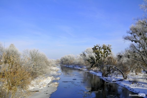 Фото зимового Луцька 