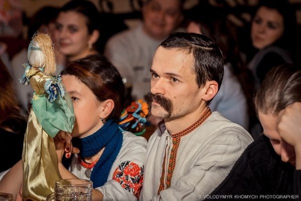 Вертеп у луцькому клубі. ФОТО