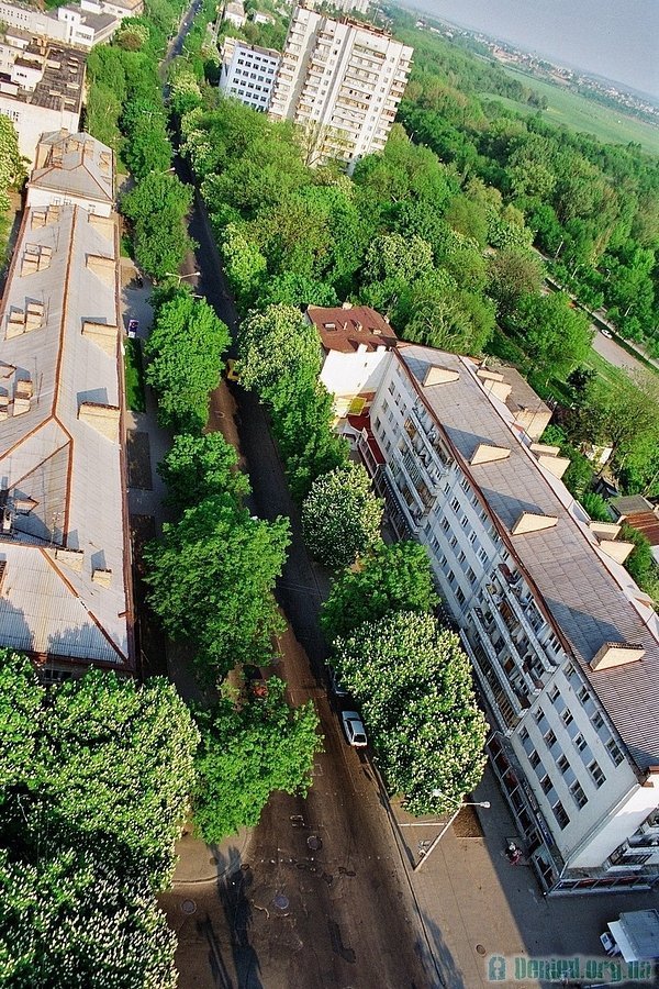 Луцьк 1990-х з висоти польоту птаха. ФОТО