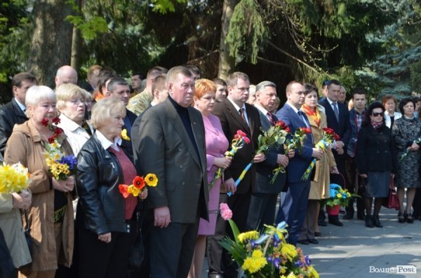 У Луцьку вшанували пам’ять загиблих ліквідаторів Чорнобильської аварії. ФОТО