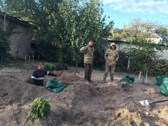В місті на Волині перепоховають останки німецьких військових. ФОТО