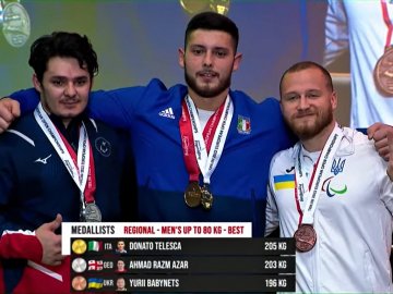 Волинянин завоював дві медалі на чемпіонаті Європи з Пара пауерліфтингу. ФОТО