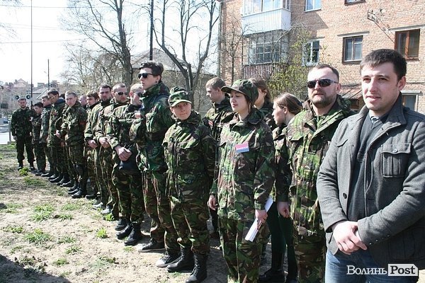 У Луцьку освятили місце під каплицю Небесної сотні. ФОТО