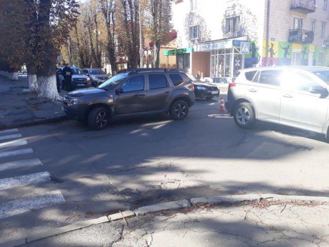 У Луцьку через аварію на Шопена – ускладнений рух. ФОТО