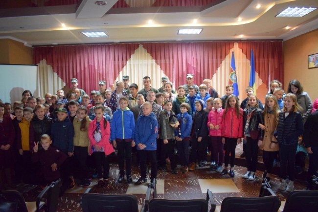 Школярі відвідали луцьких нацгвардійців