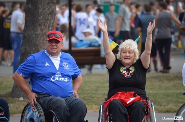 У Луцьку відбулися перегони на візках і хендбайках