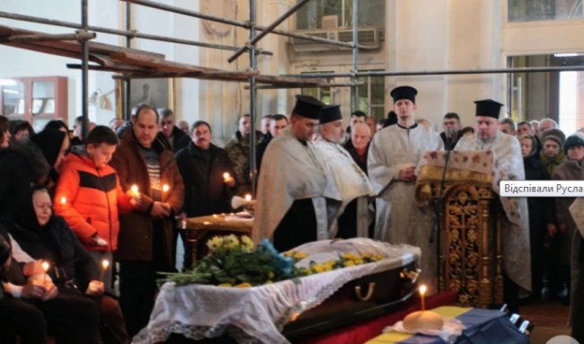 У Луцьку попрощалися з воїном Русланом Шмигою, який загинув на війні