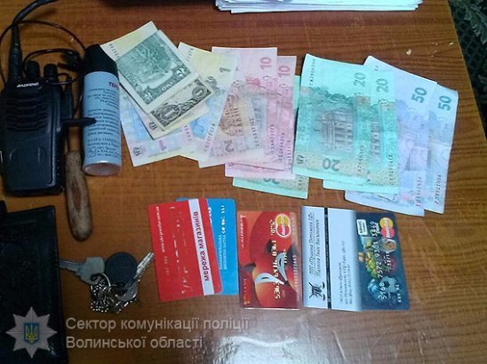 На Волині зі стріляниною затримали грабіжників