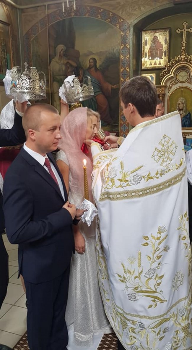 На Волині повінчався голова громади. ФОТО