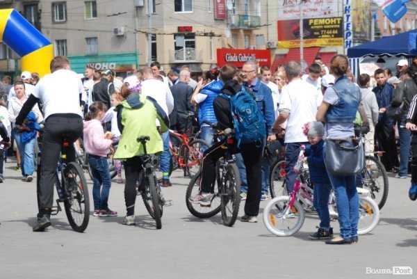 «Велоатлетичний» пробіг Луцьком. ФОТО
