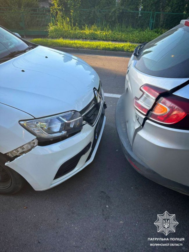 У Луцьку 23-річний п'яний водій скоїв ДТП: пошкоджені три автівки