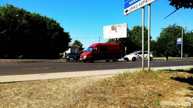 У Луцьку – аварія. ФОТО