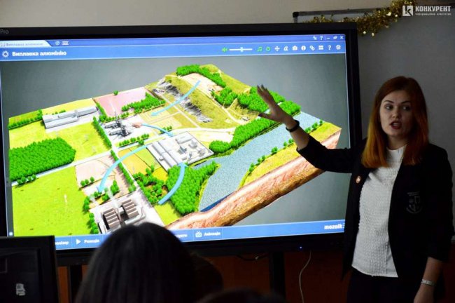 Двом луцьким гімназіям подарували інтерактивні панелі. ФОТО