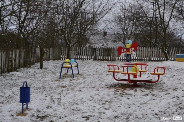 Гузь відкривав майданчики в окрузі попри снігопади*
