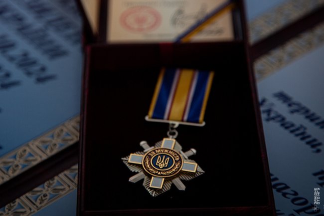 Офіцеру-нацгвардійцю з Волині вручили орден «За мужність». ФОТО