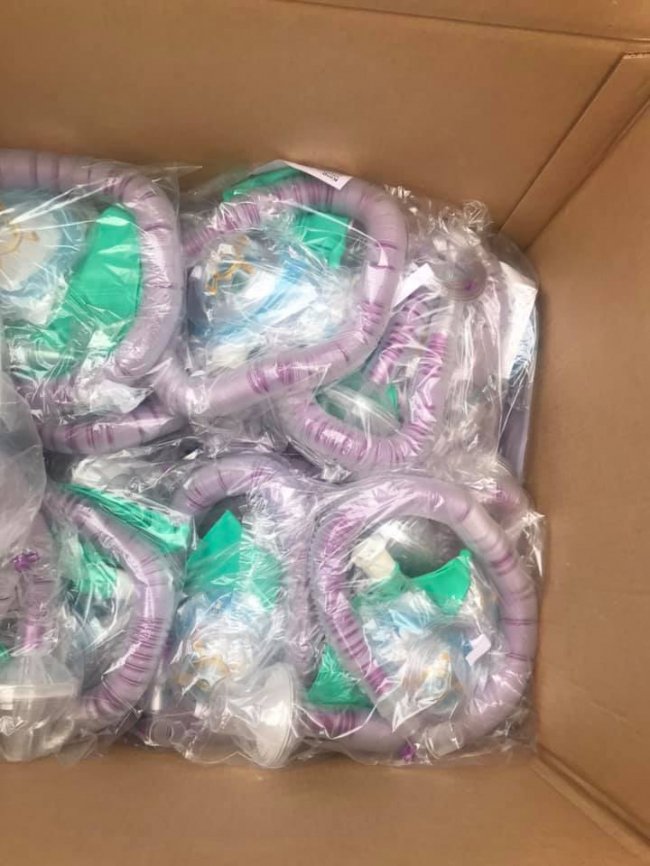 Луцька лікарня отримала від американців  благодійну допомогу. ФОТО