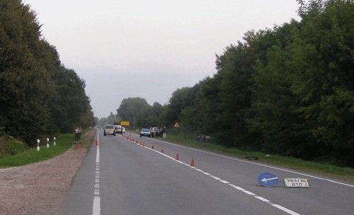 Польський консул збив велосипедистку. ФОТО