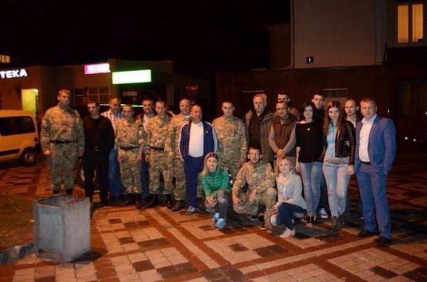 Бійці «Азова» з Луцька повернулися на війну