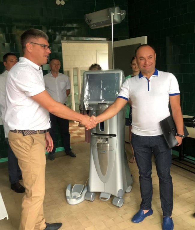 Волинська лікарня отримала найсучаснішу у світі офтальмологічну систему. ФОТО