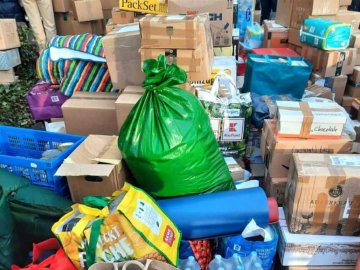 Окупанти вкрали 14 тонн гуманітарної допомоги з продуктами й медикаментами, яка прямувала до Мелітополя, – Верещук